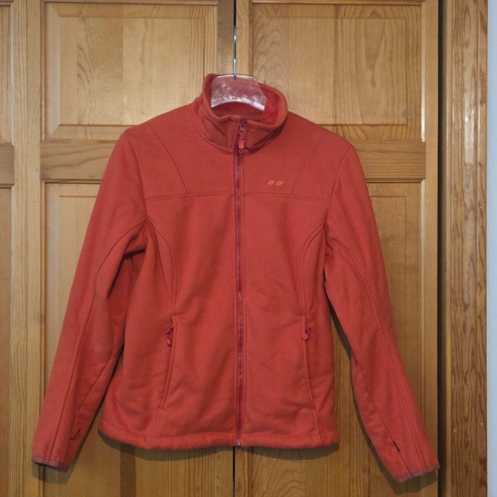 Koppen‎ Fleece Lined Jacket Women's Size Small Full Zip Cozy Warm Outerwear - Picture 4 of 9